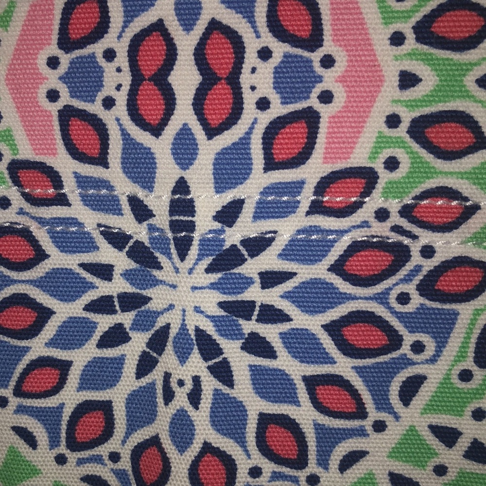 💠TALBOTS💠STAIN GLASS PRINT COTTON MINI SKIRT💠 - Picture 4 of 7